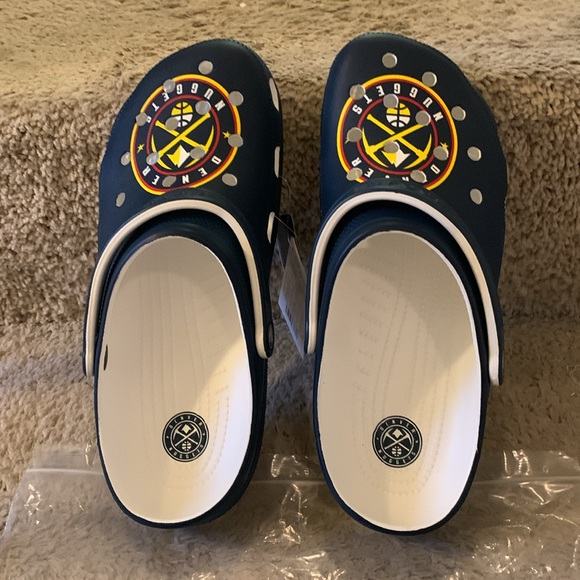 Denver Nugget Crocs. - Picture 3 of 5
